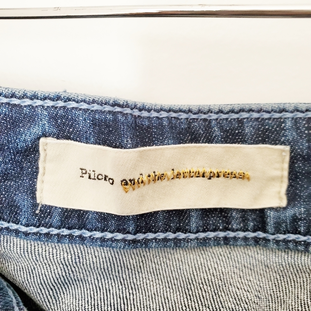 Pilcro and the Letterpress  STET jeans bootcut strechy dark wash size 29 - Picture 5 of 8